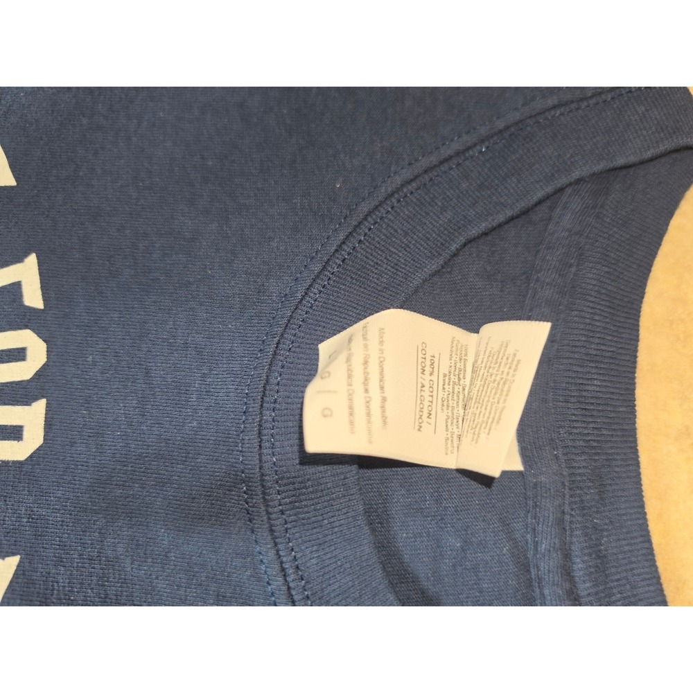 Gildan Mens Navy Blue Patriotic Eagle 1776‎ Independence Day T-Shirt Large - Picture 2 of 6